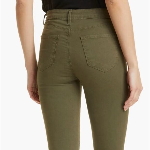L' AGENCE Margot High Waist Ankle Olive Jeans size 25 NWT $298 - Picture 10 of 11